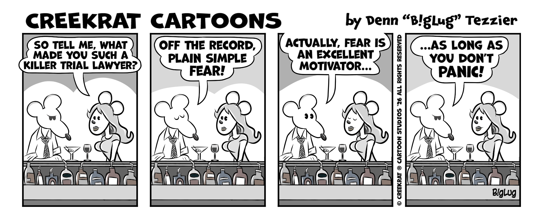 Current Creek Rat comics